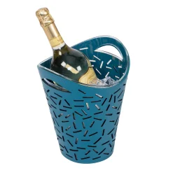 Piccolo secchiello da champagne in pelle Cortina