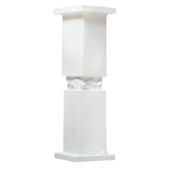 Piedistallo Brenta+Brenta in ceramica bianca