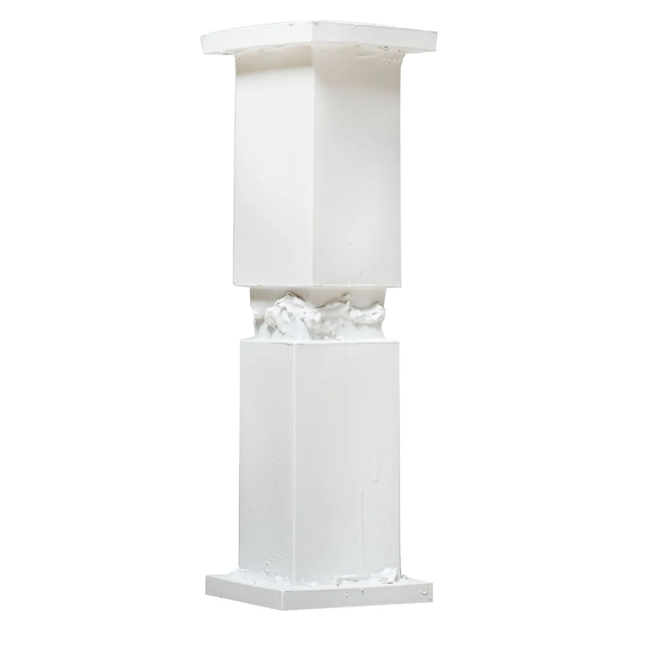 Piedistallo Brenta+Brenta in ceramica bianca