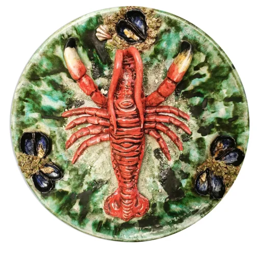 Placca da parete con aragosta