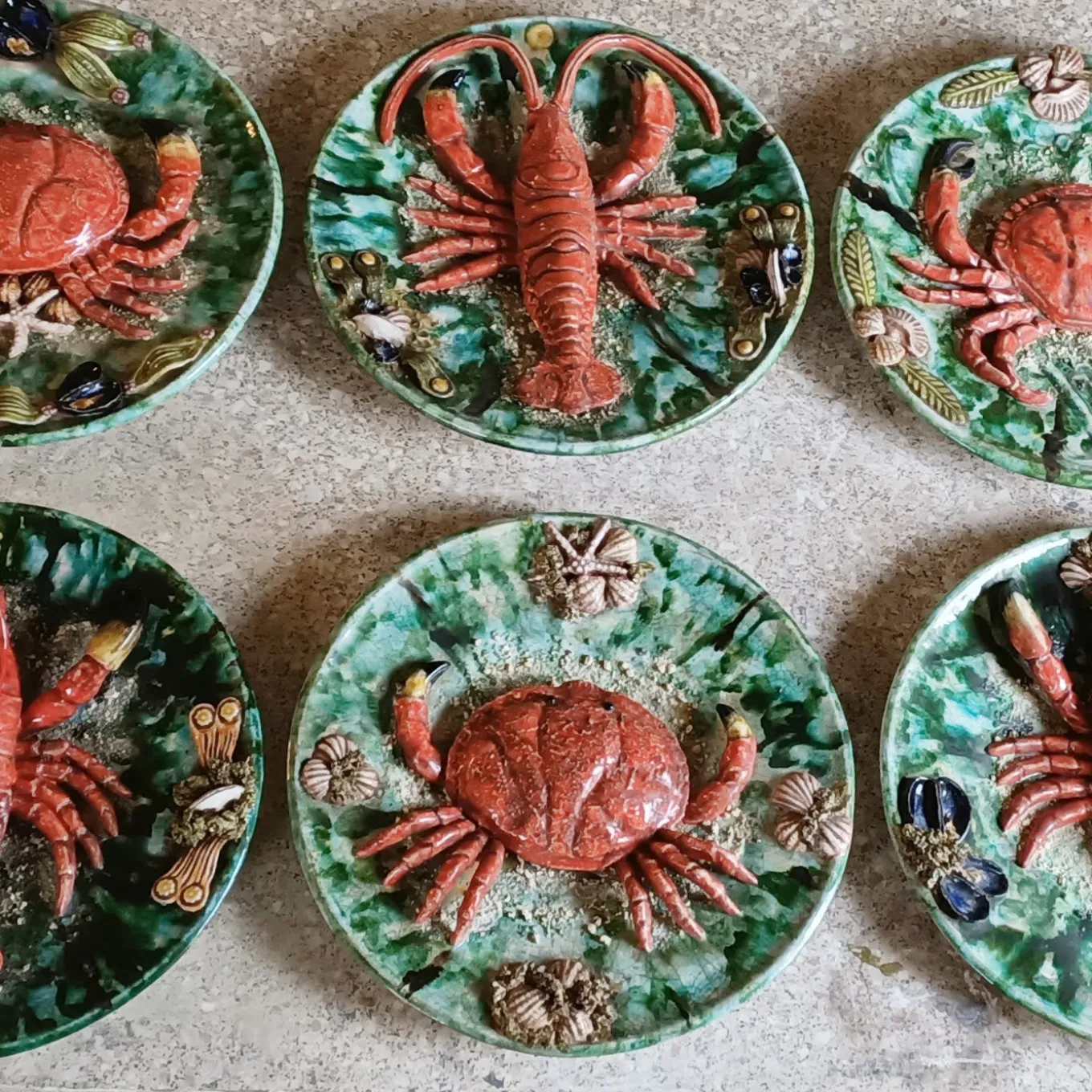 Placca da parete con aragosta