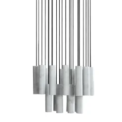 Plafoniera lampadario Silo di David Lopez Quincoces