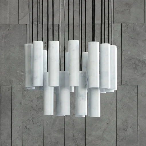 Plafoniera lampadario Silo di David Lopez Quincoces