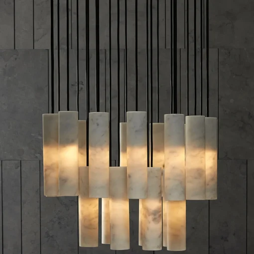 Plafoniera lampadario Silo di David Lopez Quincoces