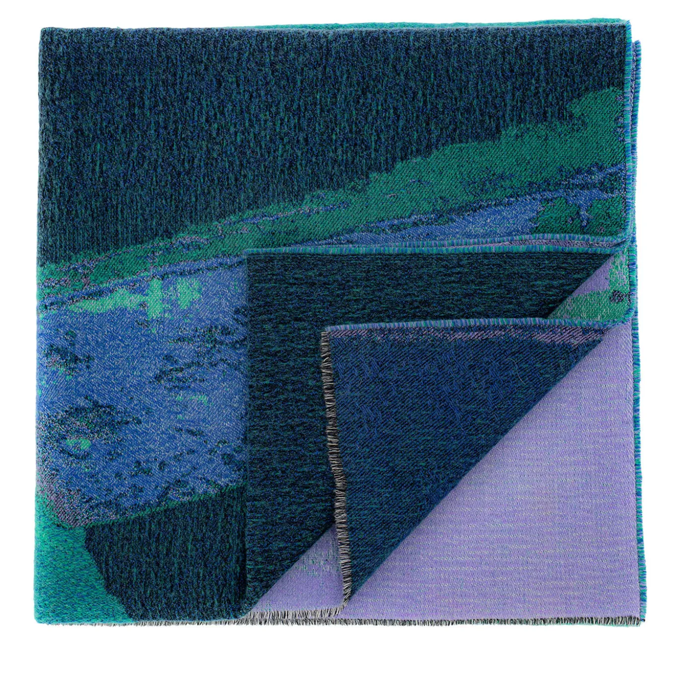 Plaid Jacquard Breeze in Lana Merino e Cashmere di Draga&Aurel