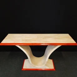 PLM-0086 Console in pergamena rosso/avorio