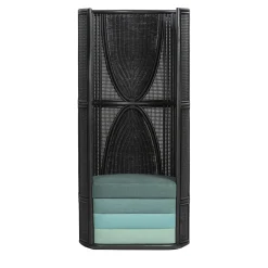 Poltrona Alta Nera Lisetta di Elena Salmistraro