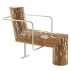 Poltrona Anti-Comfort Lei White di Andrea Branzi