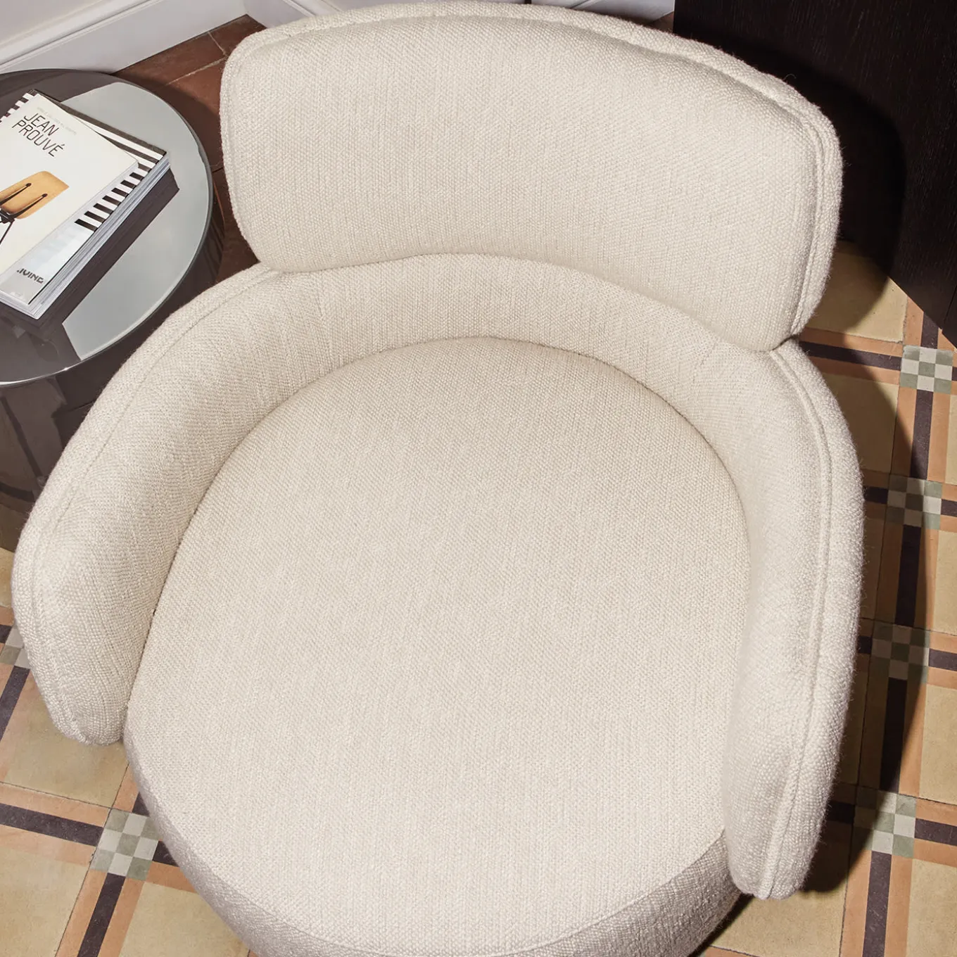 Poltrona bassa Boris di Dainelli Studio