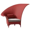 Poltrona Bergere rossa