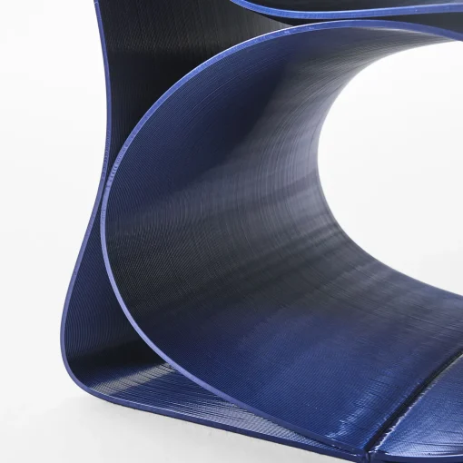 Poltrona blu Double