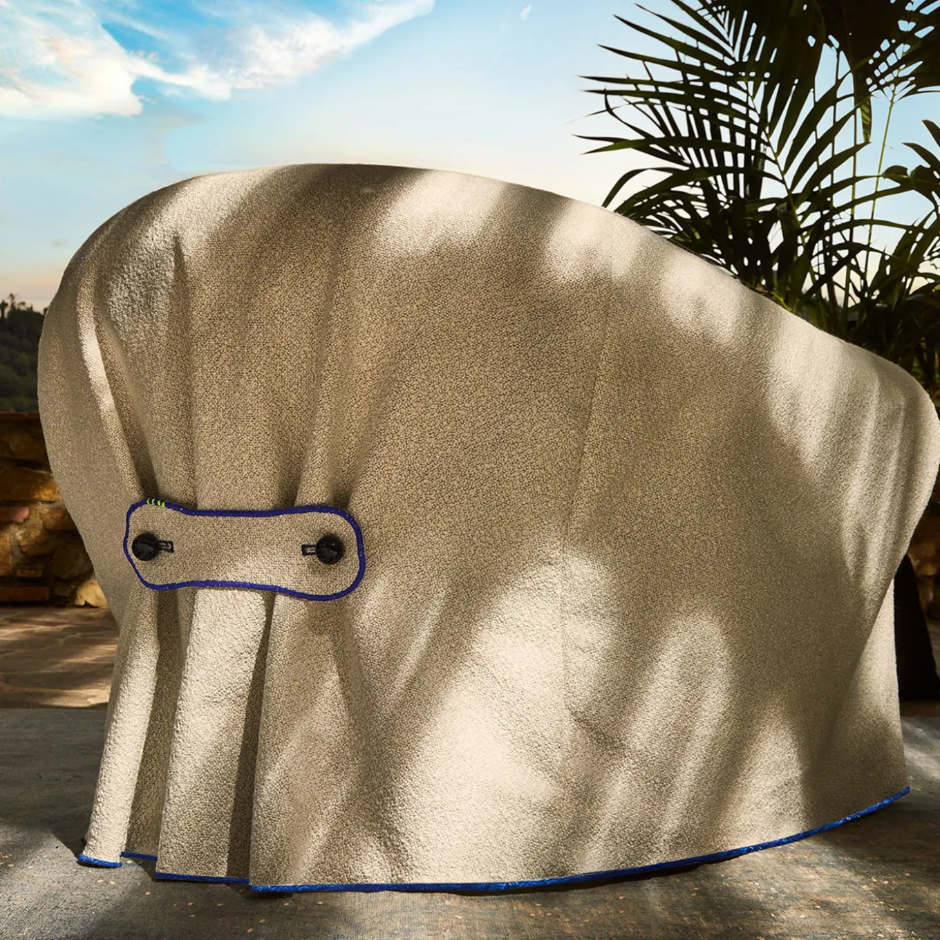 Poltrona da esterno Martingale bianca