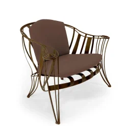 Poltrona Garden Bronze di Carlo Rampazzi
