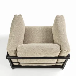 Poltrona Heiko in legno massello