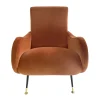 Poltrona Lady Colors arancio intenso
