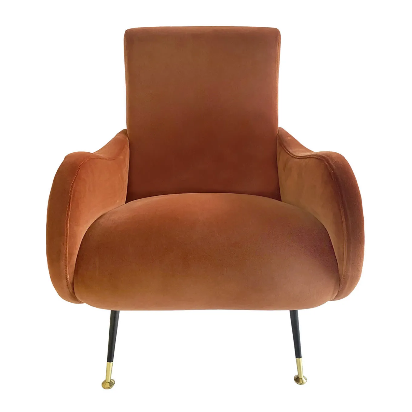 Poltrona Lady Colors arancio intenso