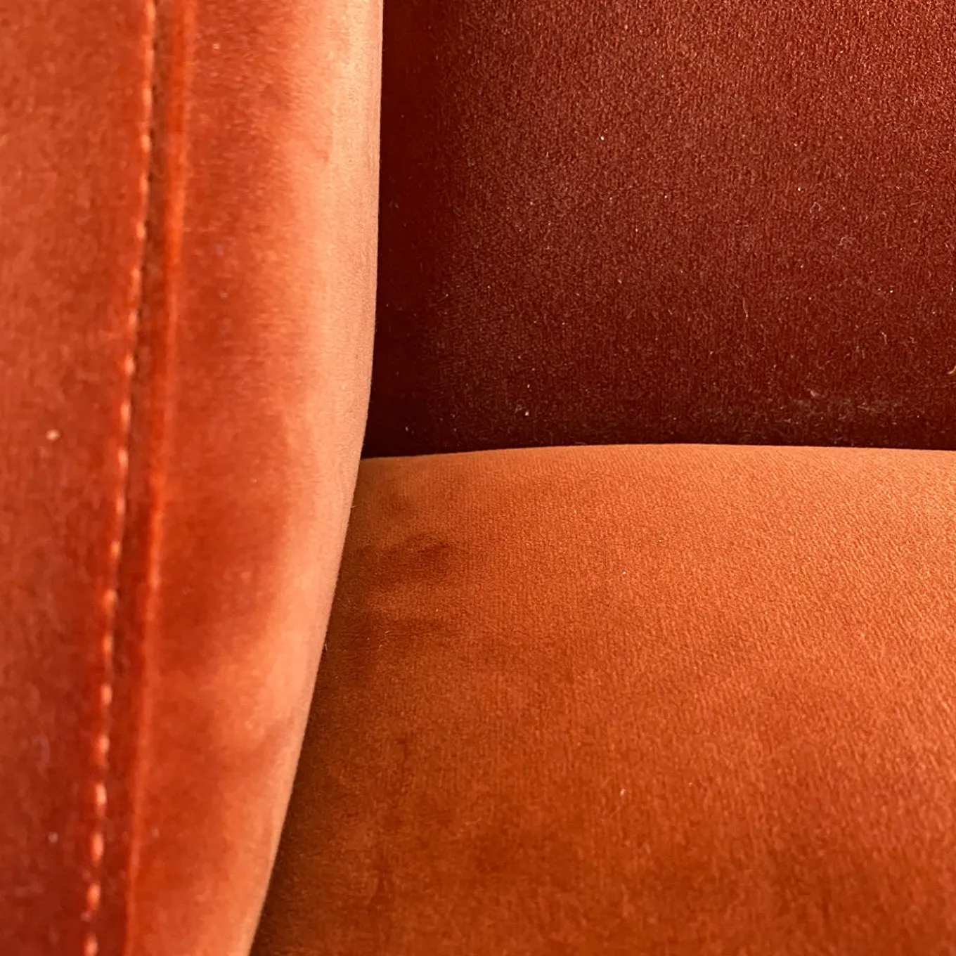 Poltrona Lady Colors arancio intenso