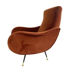 Poltrona Lady Colors arancio intenso
