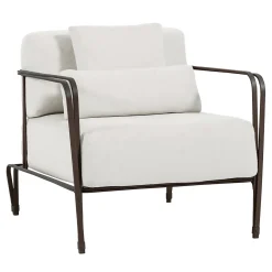 Poltrona Marina di Ciarmoli Queda Studio in acciaio inox