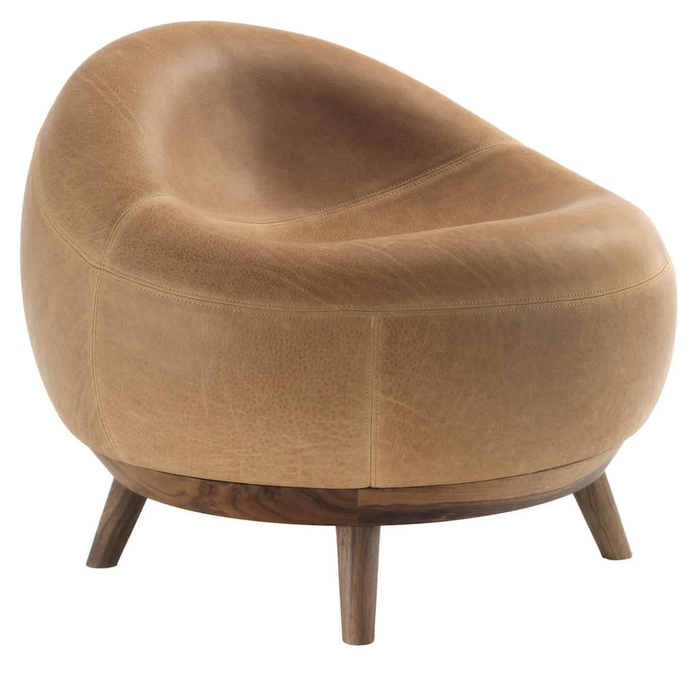 Poltrona Maui Camel di Terry Dwan