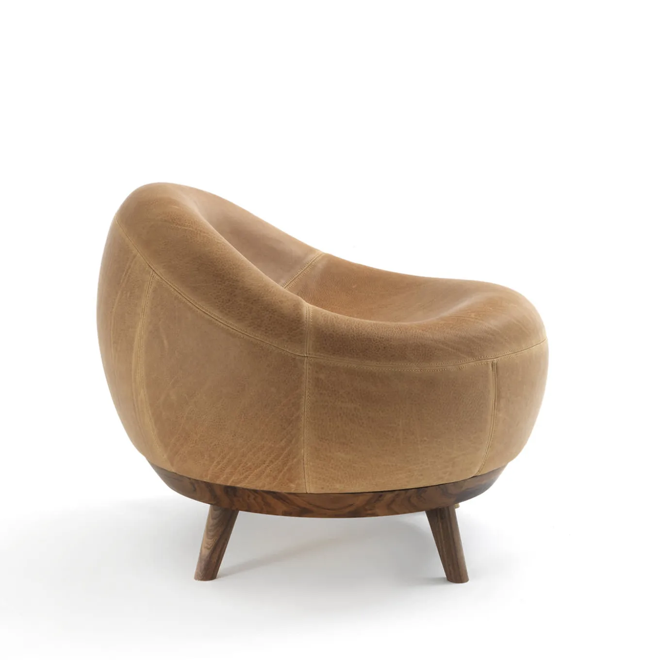 Poltrona Maui Camel di Terry Dwan