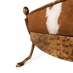 Poltrona Over in pelle Cavallino