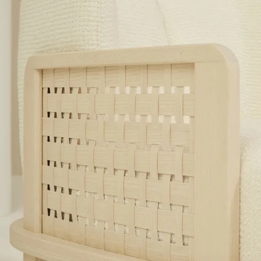 Poltrona Raquette 180 Beige di Cristina Celestino