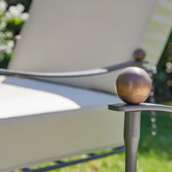 Poltrona reclinabile con cuscino Crossweave