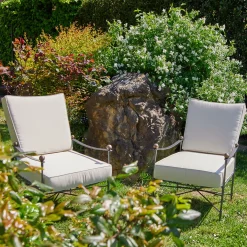 Poltrona reclinabile con cuscino Crossweave