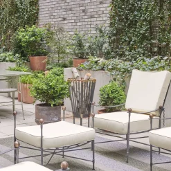 Poltrona reclinabile con cuscino Crossweave