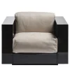 Poltrona Saratoga White di Lella e Massimo Vignelli