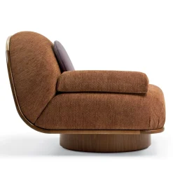 Poltrona Thumb Asymmetrical Rust di Lorenza Bozzoli