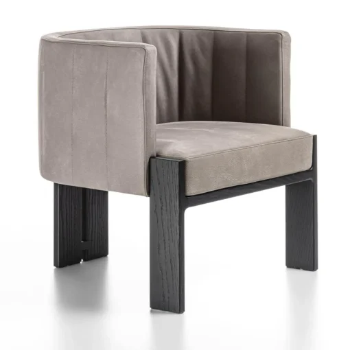 Poltrona Tofane Taupe & Black