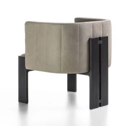Poltrona Tofane Taupe & Black