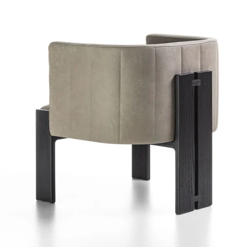 Poltrona Tofane Taupe & Black