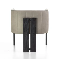Poltrona Tofane Taupe & Black