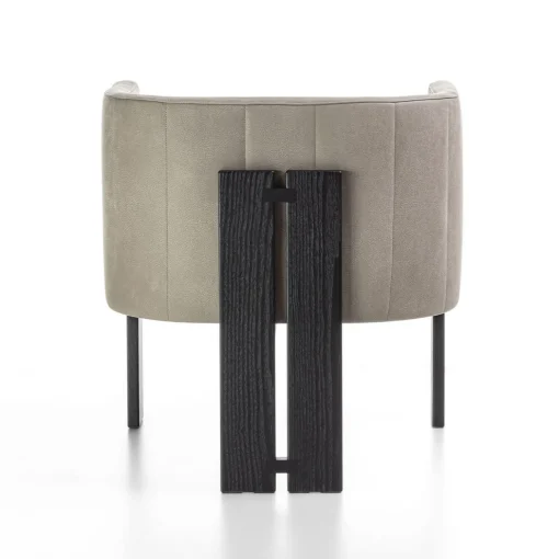 Poltrona Tofane Taupe & Black