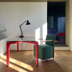 Poltroncina Gotham Small in velluto verde