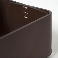 Porta asciugamani Regular marrone scuro di Oscar Maschera