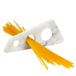 Porta spaghetti Numerocinque con incisione in marmo di Carrara