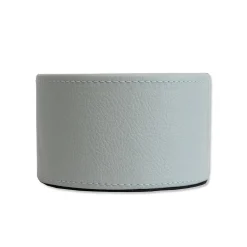 Portabottiglia Gold in pelle Azzurro Stintino