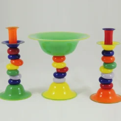 Portacandele verde Bilico