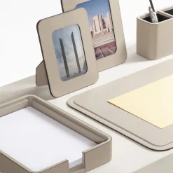 Portadocumenti in Pelle Beige Polo