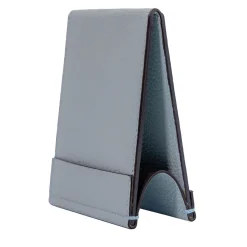 Porta-Numeri Piccolo in pelle Azzurro Stintino