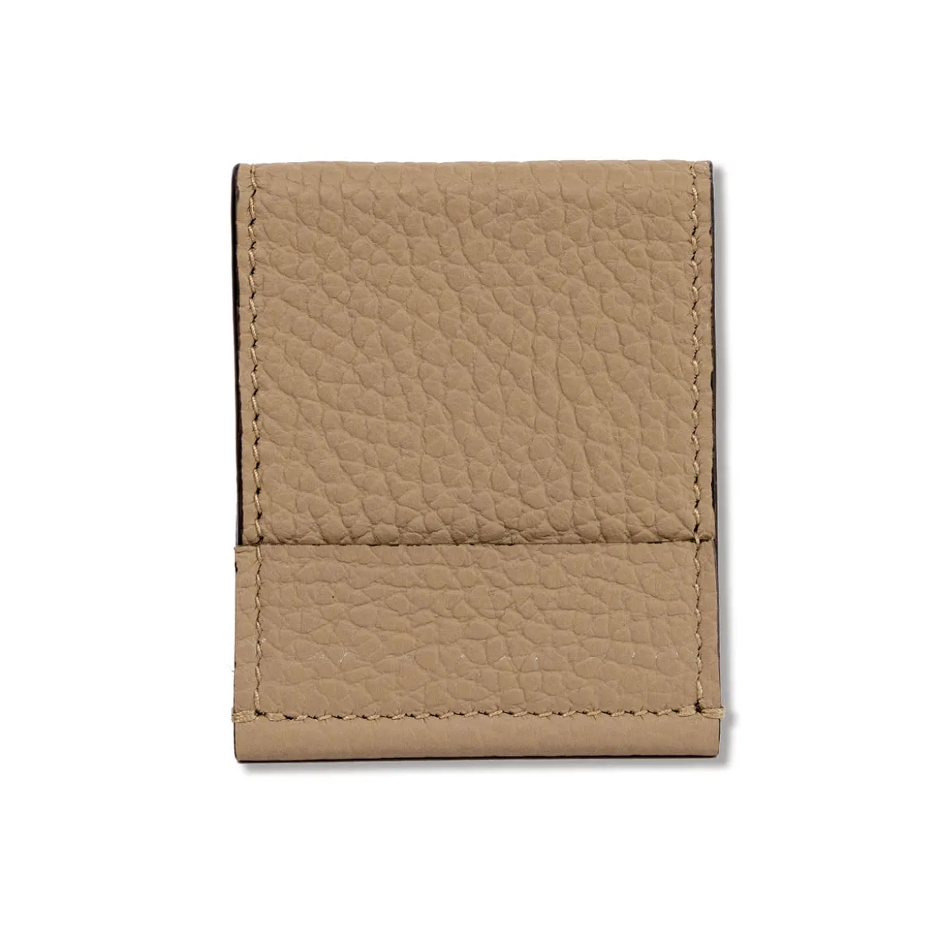 Porta-Numeri Piccolo in pelle Beige Tamarone