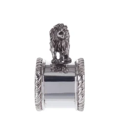 Portatovaglioli Leone in argento sterling