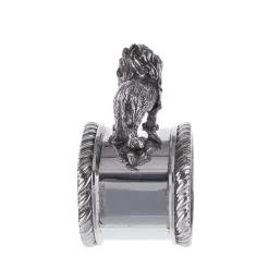 Portatovaglioli Leone in argento sterling