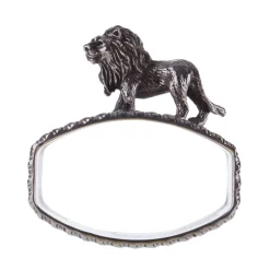 Portatovaglioli Leone in argento sterling