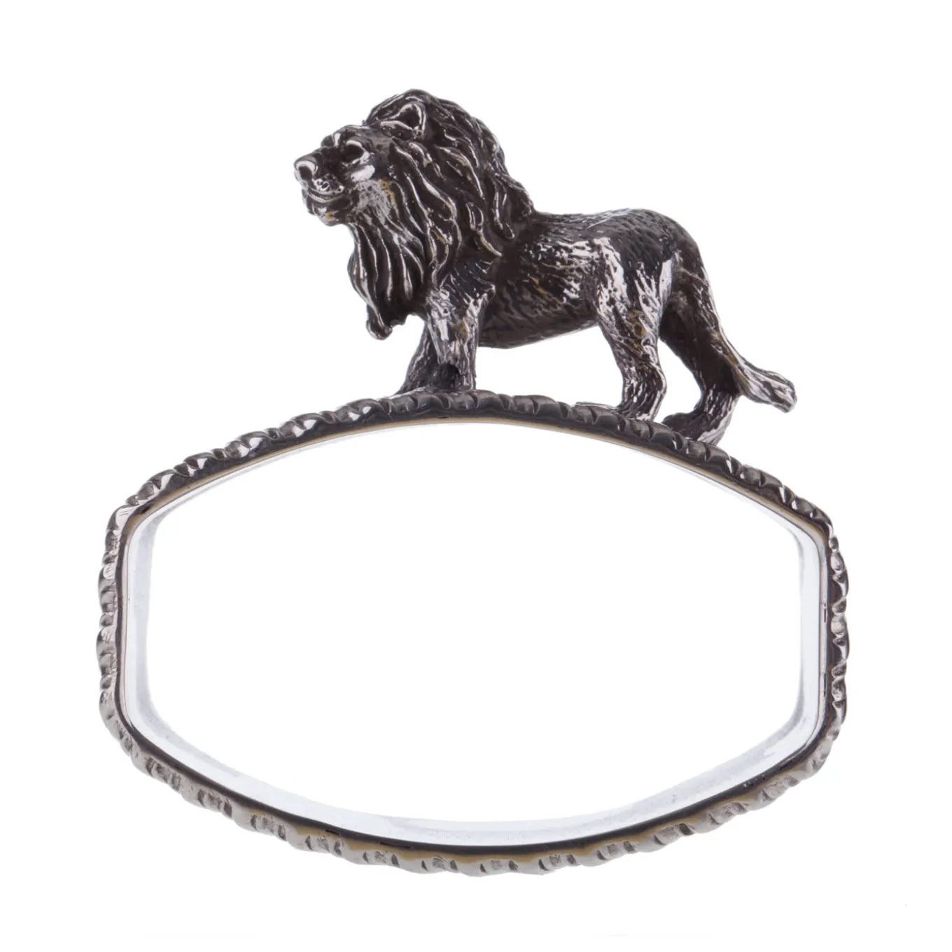 Portatovaglioli Leone in argento sterling