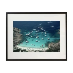Porto Rotondo Stampa con cornice di Slim Aarons